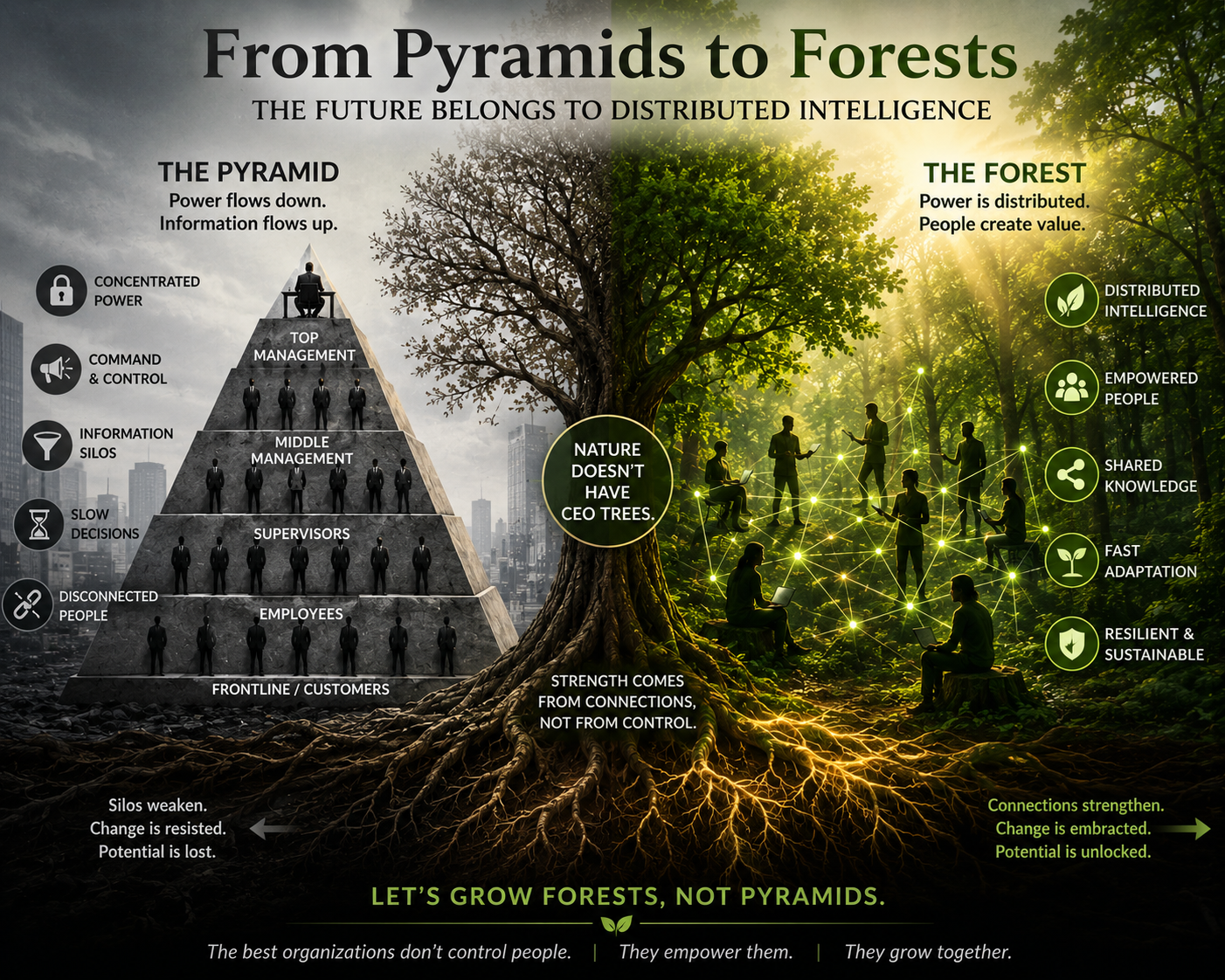 From Pyramids to Forest
